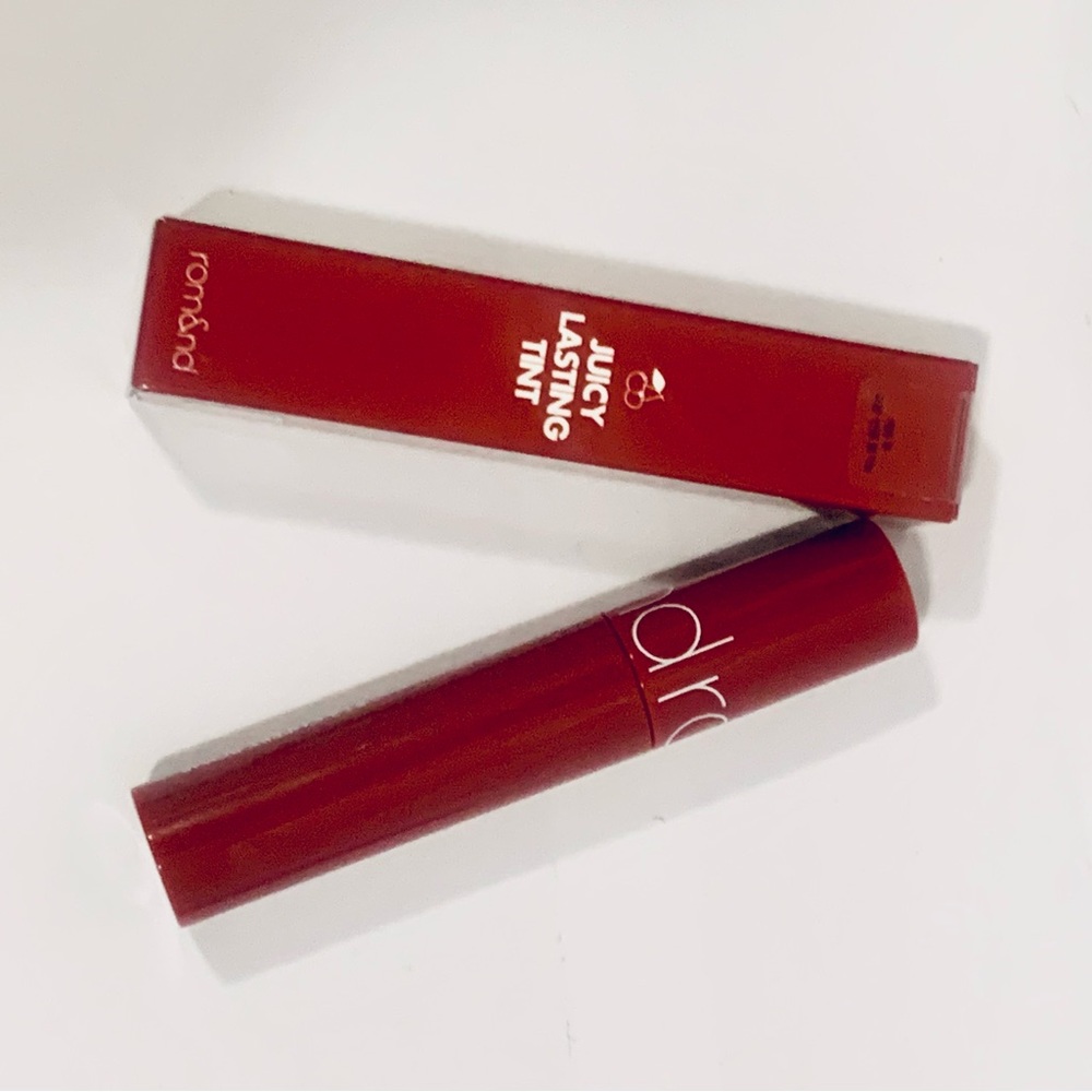 Cherry Bomb lip tint/stain - Rom&nd #12